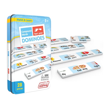 Junior Learning Compound Words Match & Learn Dominoes JL668