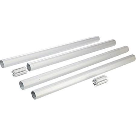 Cantar 18 ft. Whirlwind Above Ground Reel Pool Cleaning Tube Kit 551803WHTK