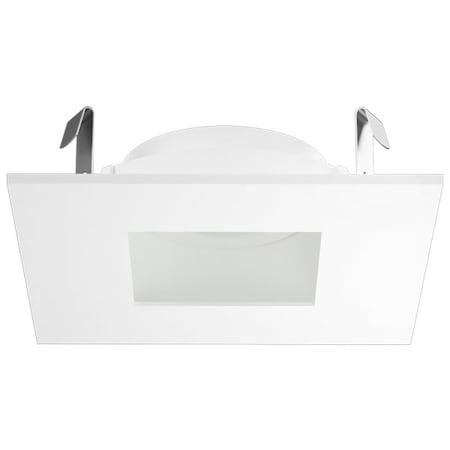 Elco Lighting Pex 4in Square Adjustable Pinhole, Frosted Lens, Bronze ELK4212BB