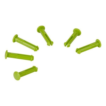 Vikan Pins for Wall Brackets, Lime 100177