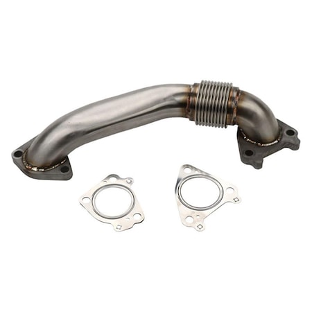 Complete Athlete Passenger Side Single Turbo Style Up-Pipe Kit with Gaskets CO1398099
