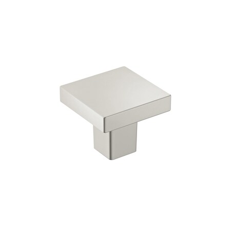 Amerock Monument 1-3/16 in 30 mm Length Satin Nickel Cabinet Knob BP36905G10