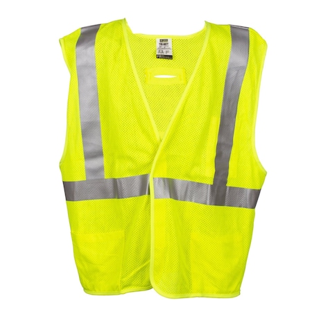 Cor-Brite Modacrylic Safety Vest, Flame Resistant VMFR201L