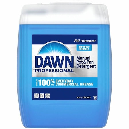 Dawn Pots and Pans Cleaner, Detergent, Hand Wash, Liquid, 5 gal, bucket, Original 70681