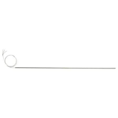 Omega Cut-to-Length RTD Probe, Stripped Leads, -50 degC to 260 degC (-58 degF to 500 degF), Class B, 0.18 PRCTL-2-100-B-3/16-24-40