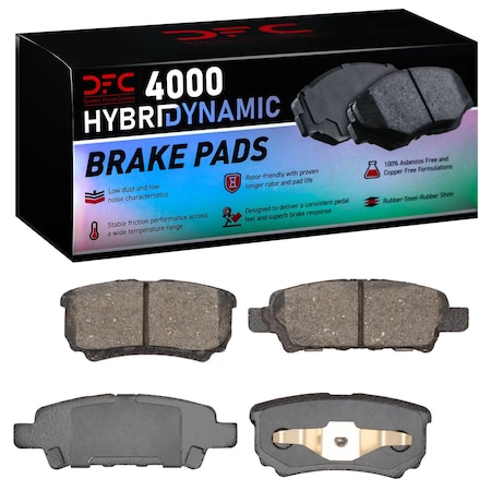 Dfc 4000 HybriDynamic, Disc Brake Pad Set,  4000-1037-00