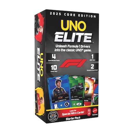 Uno Elite Formula One World Championship Card Game JLV42