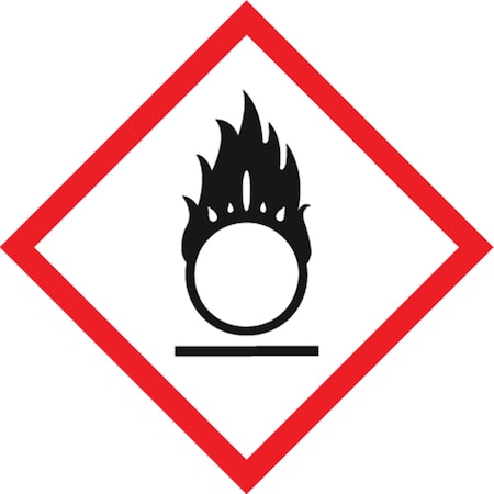 Accuform GHS Pictogram Label LZH622PS5