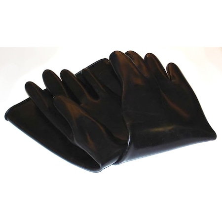 Alc Blasting Glove Set, Rubber, 24 in L, PR 11640CS