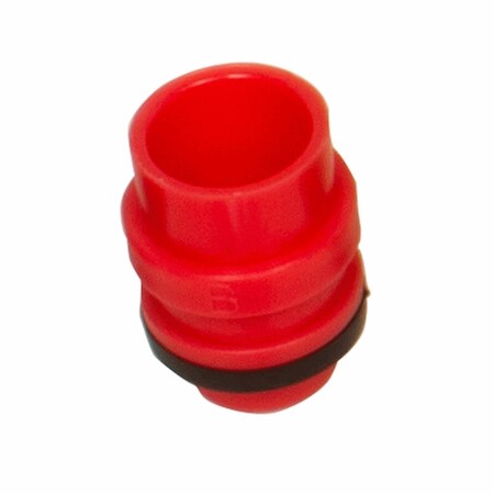 Auto Usa Adapter B with Gasket - Red AU3590642