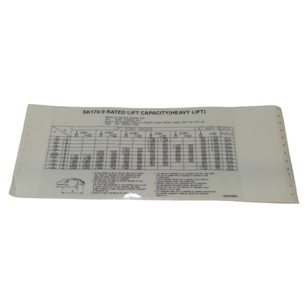 Kobelco LABEL, KOBELCO OEM YM20T01059P1 YM20T01059P1