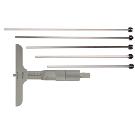 Mitutoyo Calibrated Mechanical Depth Micrometer 129-132CAL