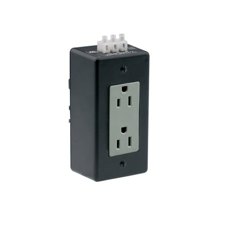 Leviton Industrial Grade Decora Receptacle, 15 Amp, 125 Volt 16252-DIN
