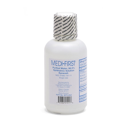 Medique Eye Wash, Bottle, 16 oz. 21511