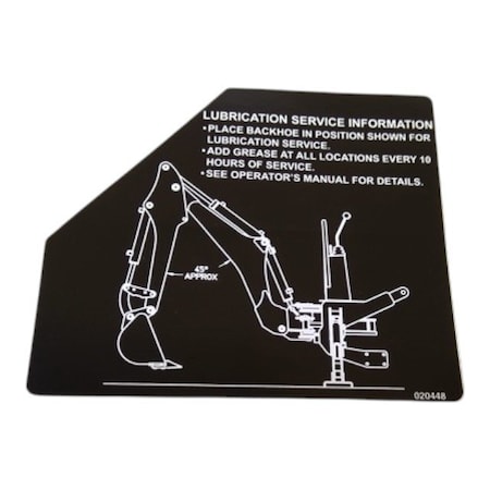 John Deere LABEL, OEM LVU30427