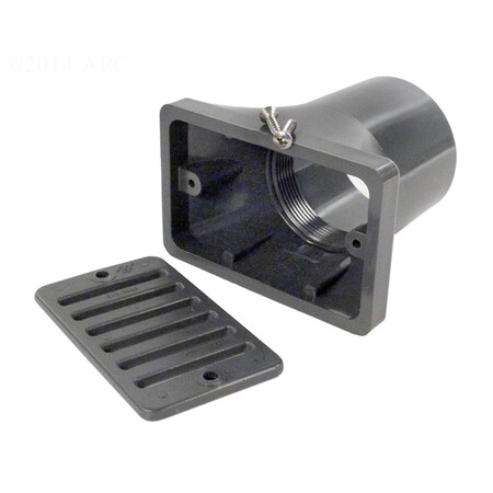 Hands On Gutter Drain Assembly, Dark Grey HA975302