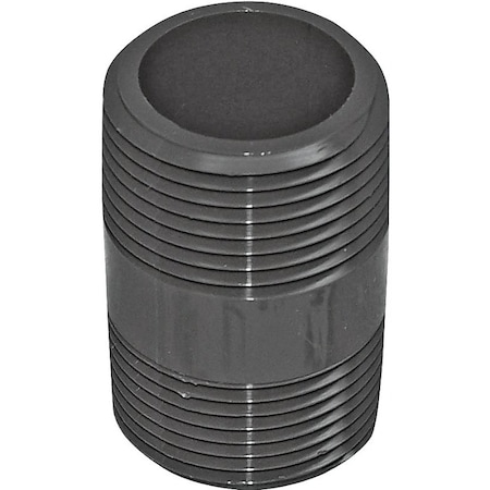 Genova LASCO 207013BC Pipe Nipple, 34 in, PVC, SCH 80 Schedule, 138 in L P-34-CL