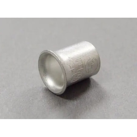 Nichifu Non-Insulated Open-End Connector, E Type, øD 7.7mm / 0.3 in E-L