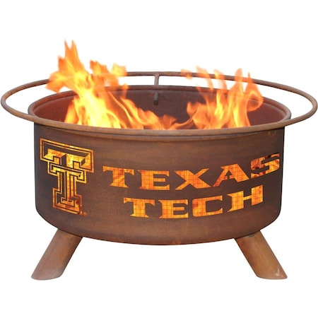 Patina Products F233 30 in. Texas Tech Fire Pit F233