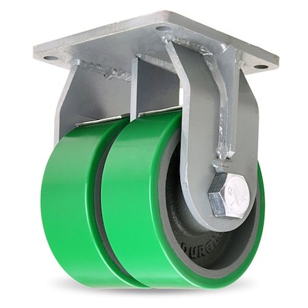 Hamilton Dual Whl Cstr, Polyurethane, 8in., 5000 lb. R-MDD-83DT