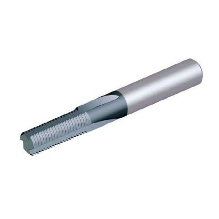 Vardex Thread Mill Solid Carbide Straight Flutes EX/IN 16 TPI PG, Shank Dia. 1/2 in, Cutting Dia. 0.472 100-80092