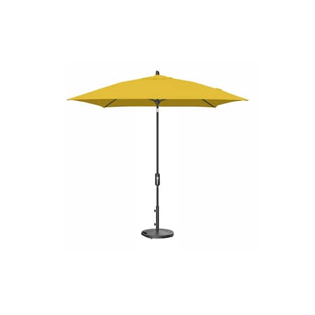 Treasure Garden 7.5 ft Square Patio Umbella, aluminum, fiberglass ribs, outdoor, Buttercup UM847SQ-09 5438 Buttercup