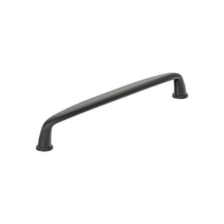 Amerock Kane 7-9/16 inch 192mm Center-to-Center Black Bronze Cabinet Pull BP53808BBR