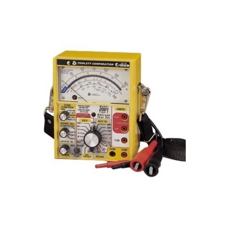 Triplett Analog Multimeter, 600 V, 30 A, 100 ohm 2011