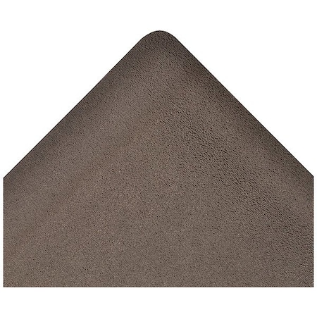 Notrax Antifatigue Mat, 5 ft L x 3 ft W, 1/2 in Thickness, Rubber, Pebble, Black 480S0035BL