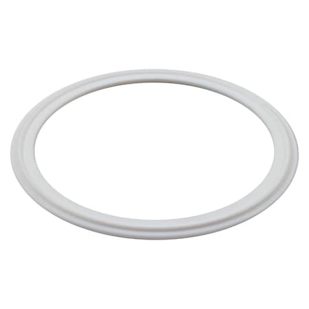 Zoro Select Sanitary Gasket, White, 0.2 in Thickness ZUSA-SG-T-4