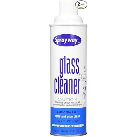 Sprayway Glass Cleaner 20 oz. Can, 2PK SW050-2