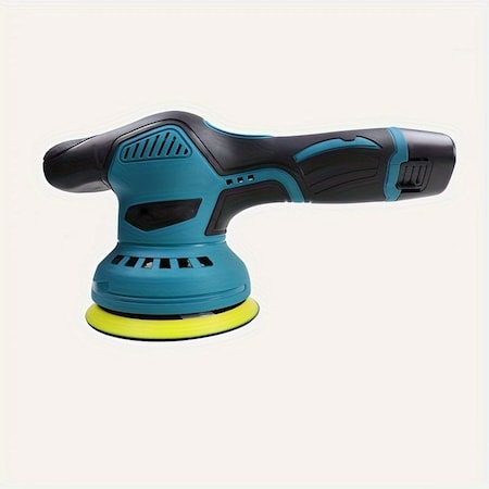 Edendirect 5000RPM Wireless Mini Polishing Machine, 6-Speed Adjustable Car Polisher, USB Rechargeable, Portable IR-PGJ-BLUE