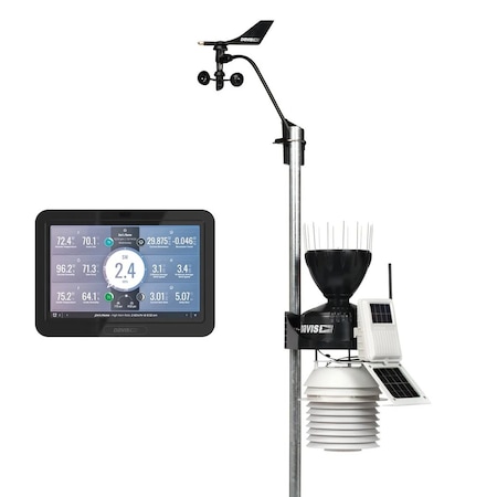 Davis Instruments Weather Station, Plastic, LCD, Tripod Mount 6253