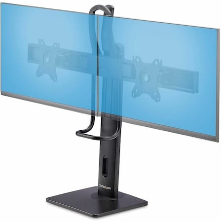 Startech.Com CROSSBAR DUAL MONITOR DESK STAND FOR DOUBLE 27-INCH SCREENS, VESA MOUNT 75X75/10 2MC1S-MONITOR-STAND