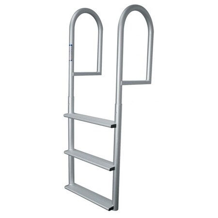 Light House Beauty 5-Step Stationary Dock Ladder - Anodized Aluminum LI2594376