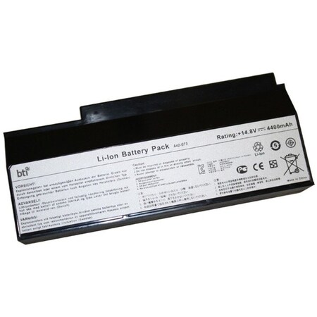 Battery Technology BTI Battery - For Notebook - Battery Rechargeable - 4400 mAh - 14.4 V DC A42-G73-BTI