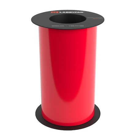 Labeltac High Performance 10-Year Vinyl Supply 9in x 75ft LTOnly, Red LT904HP-C