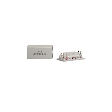 Swe-Tech 3C Cat6 Inline Junction Box, 110 Punch Down Type FWT30X8-11100
