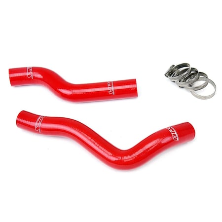 Hps Performance High Temp Reinforced Silicone Radiator Coolant Hose Kit, Red,  57-1229-RED