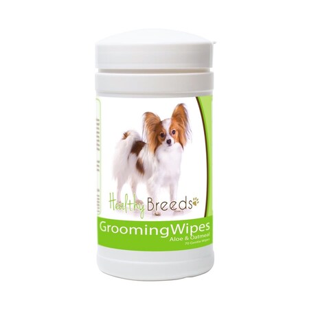 Healthy Breeds Papillon Grooming Wipes 840235151814