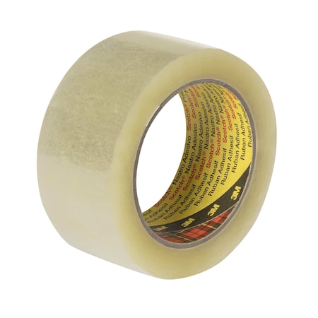 Scotch Packing Tape, 2.6 mil Thick, 1.88 in W x 54.68 yd L, 3 in Core Dia., Clear, 36 PK 313