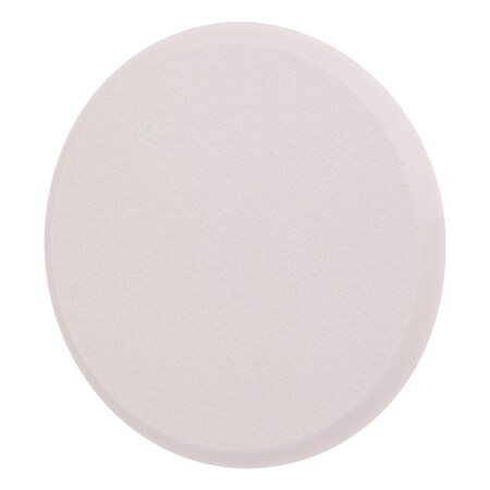 Barton Kramer Vinyl White Door Bumper Surface 3 1/4 in. 1068C