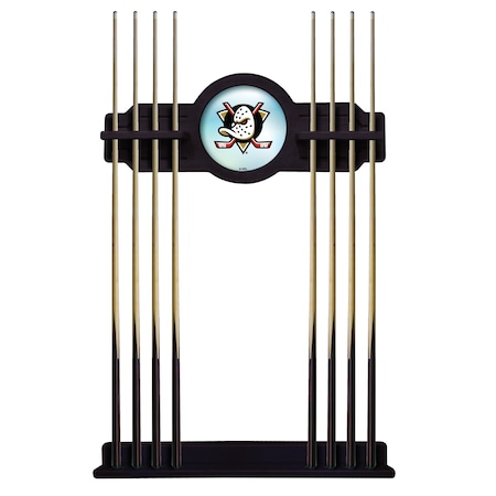 Holland Bar Stool Co Anaheim Ducks Cue Rack in English Tudor Finish CueETudAnaDks