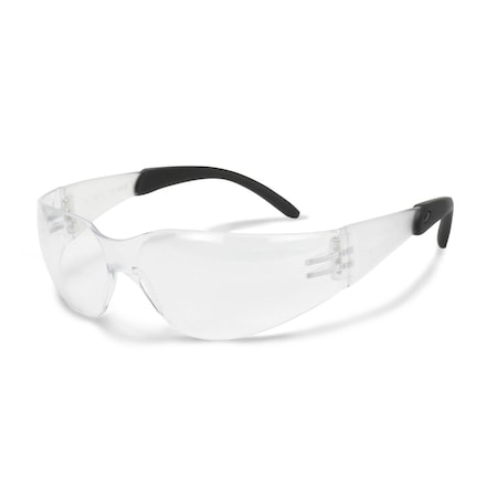 Radians Mirage RT, Safety Glasses, Anti-Fog & Anti-Scratch, Clear Lens, Clear Frame, Frameless, 1 PR MRR111ID