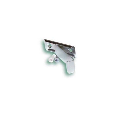 Hillman Mirror Holder AnchorWire Silver Hidden 20 lb Silver Pair 121156