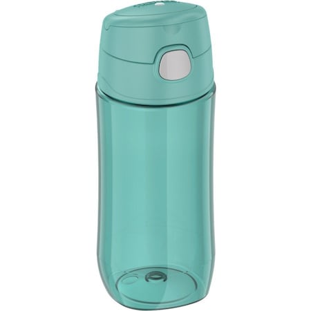 Thermos 16-Ounce FUNtainer Vacuum-Insulated Stainless Steel Bottle with Spout Lid (Aqua) GP4040AQ6