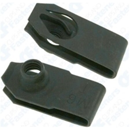Auveco Pak, M6 - 1. 0 Extruded U Nuts, Long AUV-AP16322