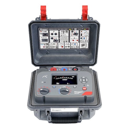 Megger InsulationResistTester, Briefcase, 7.1"H MIT525/2