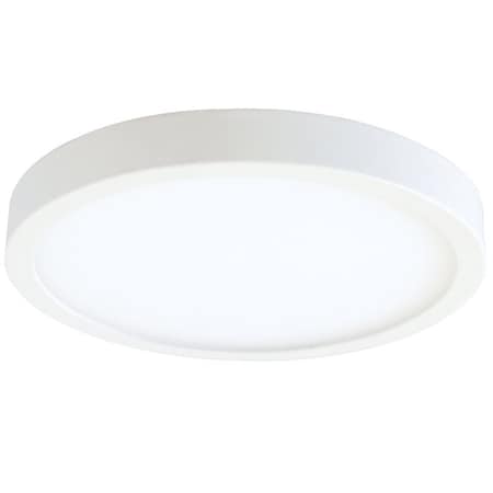 Boston Harbor Panel Light, LED, Flat, Round, 7 in O-FP-7R