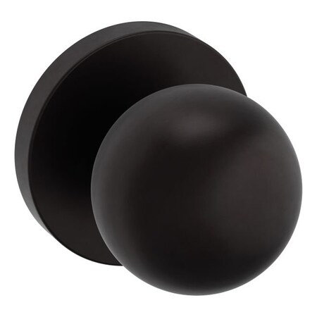 Baldwin Baldwin Preconfigured 5041 Knob with 5046 Rose Half Dummy Lock Oil Rubbed Bronze Finish 5041102IDM